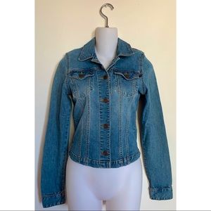 Abercrombie & Fitch | Women’s Blue Jean Denim Jacket Size Small Button Closure
